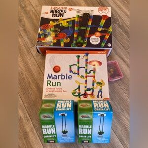 Marble Run multi set with chain lifts